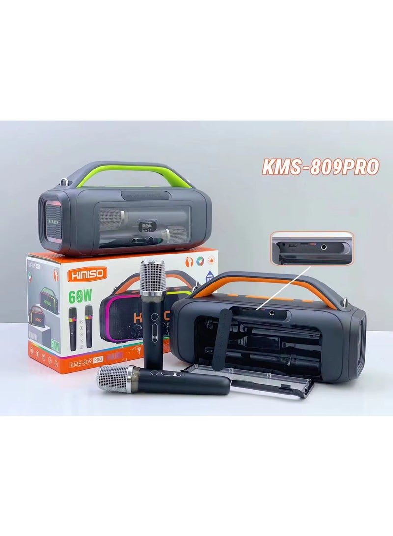 KIMISO BLUETOOTH SPEAKER WITH 2 MIC - Image 1